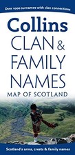 Clan and Family Names Map of