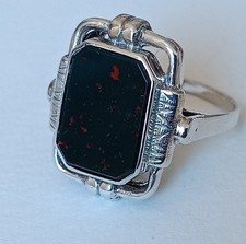 Ring Silber Art Deco Vintage