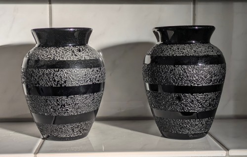 Daum glasvasen paar art - daum, glasvasen-paar,
