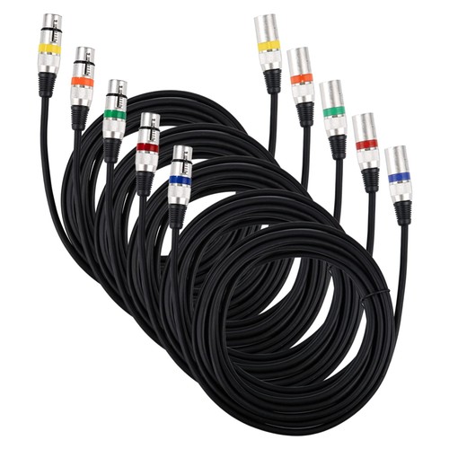 Mikrofonkabel xlr pin 5m - mikrofonkabel,