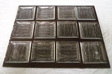 12 St. Glasteller quadratisch, ca. 11 x 11 cm, Amuse Gueule