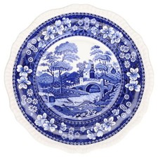 Speiseteller altes Modell Spode Copeland Blue Tower