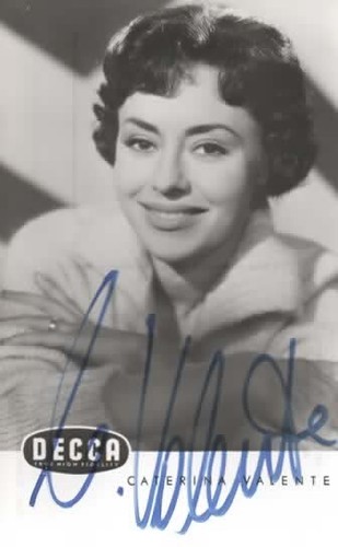 Caterina valente fotografie - valente,