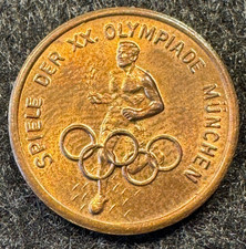 Gedenkmedaille Münze Gedenkmünze Spiele der XX. Olympiade München