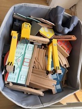 Holzeisenbahn Konvolut mit