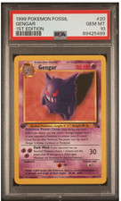 1999 POKEMON FOSSIL #20 GENGAR