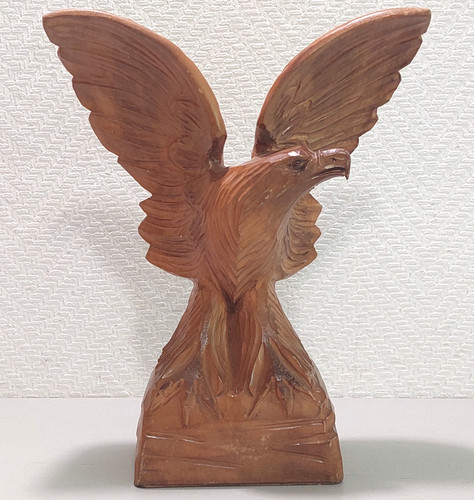 Geschnitze holzfigur adler - geschnitze,