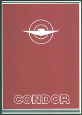 Condor Motorräder 1947 CH Motorrad Prospekt Verkaufsprospekt sales brochure RP