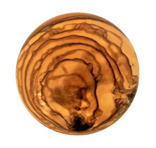 Große Kugel aus Olivenholz Ø