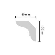 Decosa Deckenleiste A40