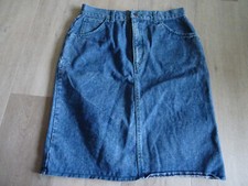 DDR Damen Jeansrock, GOLDFUCHS, Gr. g94 (Bundweite 39cm) top Zustand, 60cm lang