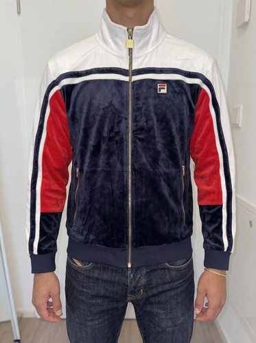 Fila velour trainingsjacke - velour,