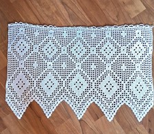 Häkelgardine ,Handarbeit,neu