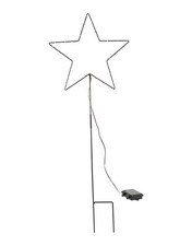 LIVARNO home LED-Gartenstecker Dekostecker Weihnachten LED Leuchte Stern *B-Ware