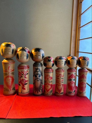 Naruko kokeshi set mit - naruko,