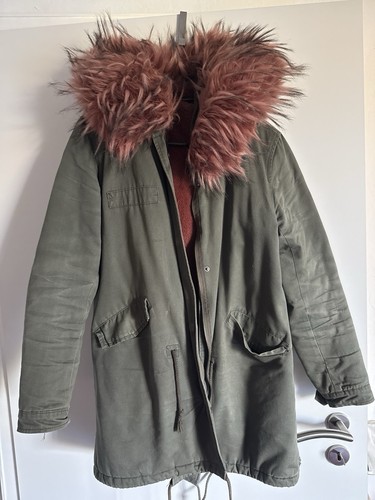 Parka olivgrün mit - in, großem