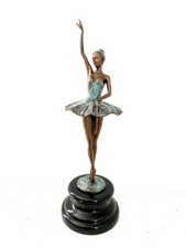 Bronzefigur Jugendstil Bronze
