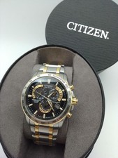 Citizen Herren Armbanduhr Eco-Drive Chronograph at4004–52E