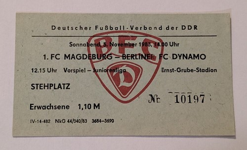 Orig ticket fc magdeburg - orig.,