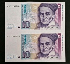 Banknoten Geldscheine Germany