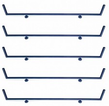 10x Plakathalter Schildhalter Werbeaufsteller 65x10cm Metall Magnet Gebraucht