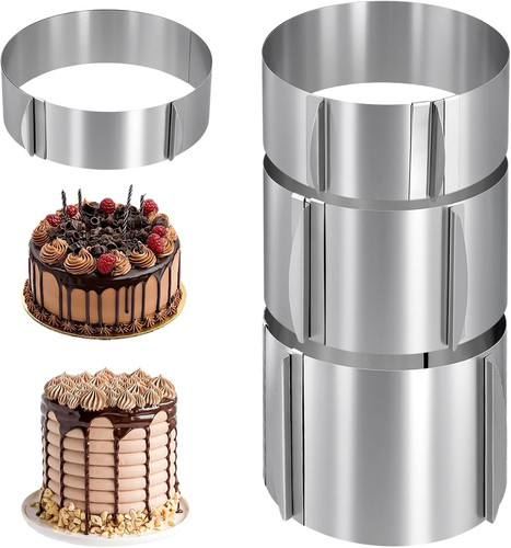 Verstellbare tortenring sets - verstellbare,