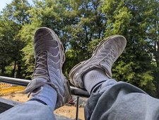 Nike TN 46 Weiß gebraucht aber tragbar | Sammler Air Force