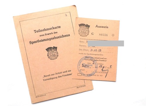 Ddr ausweis 1955 für - ausweis,
