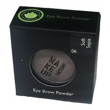 MAKEUP Factory Eye Brow Powder Augenbrauenpuder 06 SOFT SEPIA 1,4 g