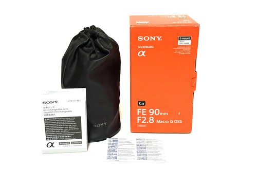 Sony 90mm g oss - f2.8,
