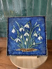 Karlsruher Majolika Wandteller