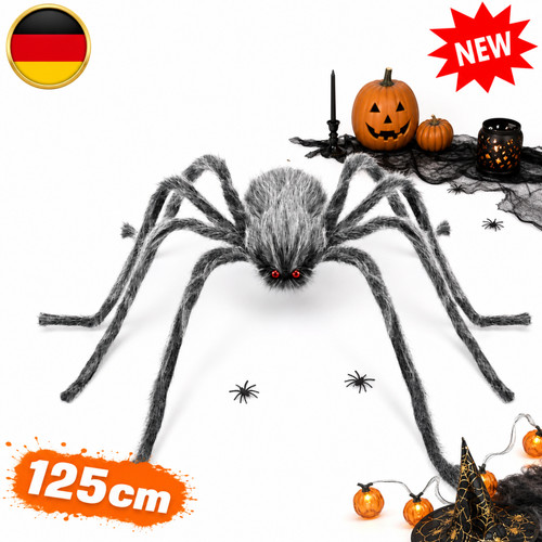 Spinne set 125cm riesenspinne - set,