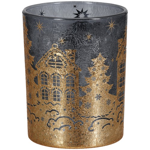 Gilde windlicht aurum - windlicht, glas