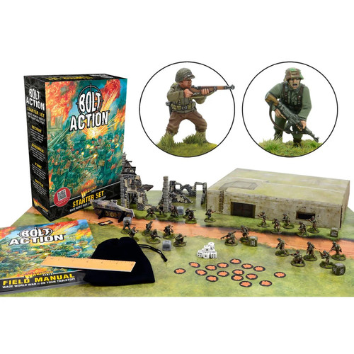 Bolt action starter set - action,