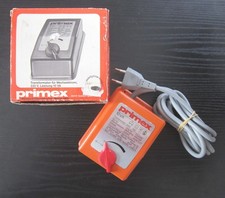 Vintage Märklin/PRIMEX 6401 Trafo Transformator Metallgehäuse Modellbahn OVP
