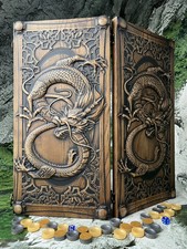 BACKGAMMON - Drache - Luxus