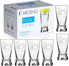 6er Set Schnapsgläser 50ml