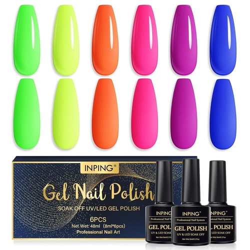 Neon pastell nagellack - pastell, –