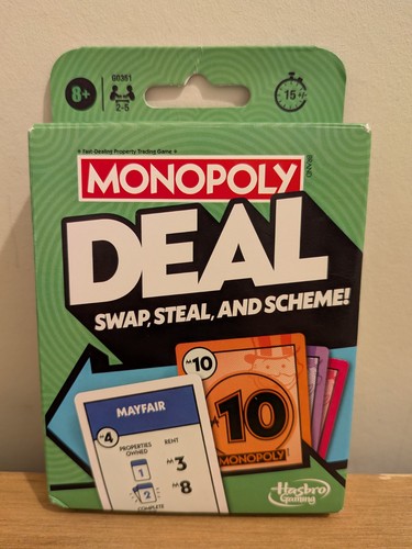 Monopoly deal kartenspiel - monopoly,