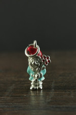 Charms silber 925 - silber, gartenzwerg