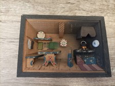 3D Holzbild Wandbild Küche