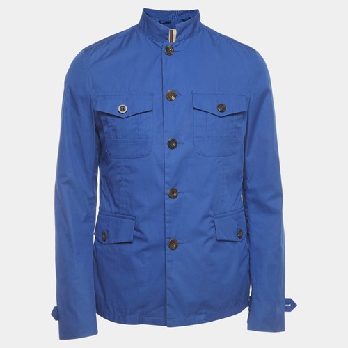 Gucci jacke blau baumwolle - gucci,