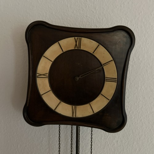 Wanduhr mechanisch antik - mechanisch,