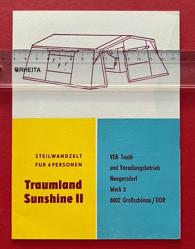 Ddr reklame prospekt 1970 - ddr,
