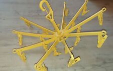 Raumspar-Kleiderspinne mit 10 Armen mit Wäschehaken (Kunststoff) Durchm.ca.50cm 