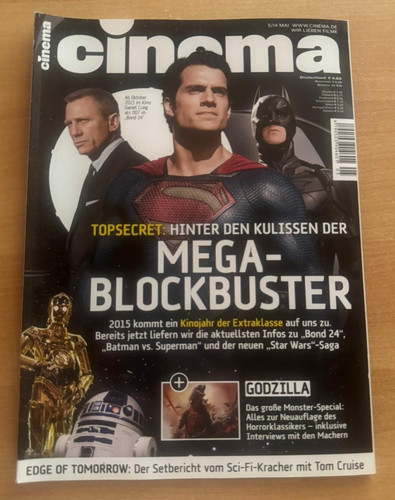 Cinema filmmagazin heft - filmmagazin,
