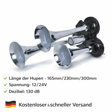 12/24V Chrom Drucklufthorn