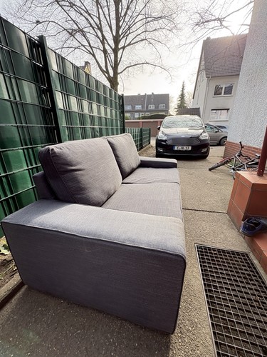 Sofa grau ikea - grau, 2x