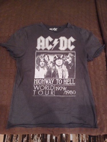Acdc shirt logo - t-shirt, highway