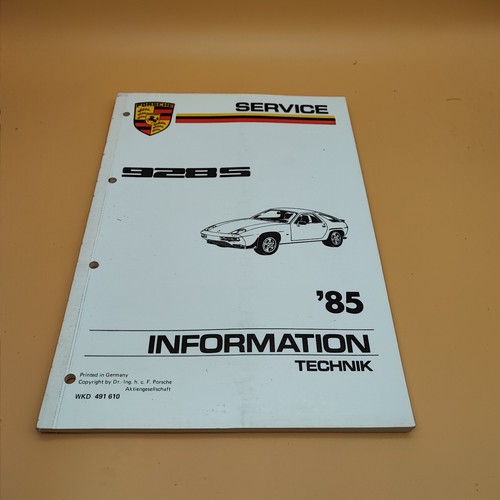 Porsche 928 kundendienst - porsche,